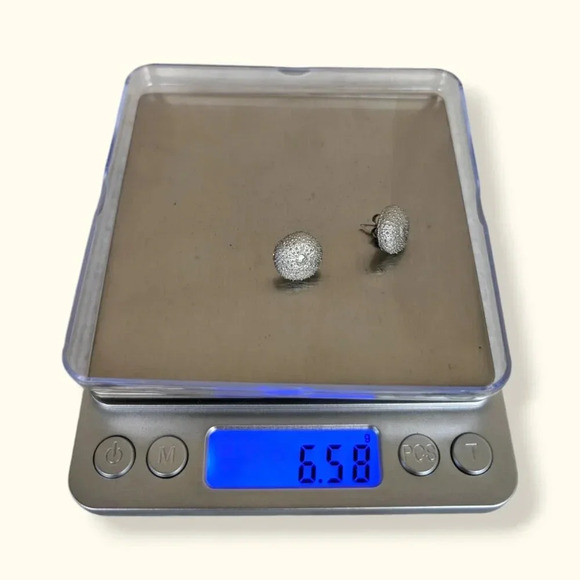 Vintage Pewter Sea Urchin Studs - Picture 6 of 6